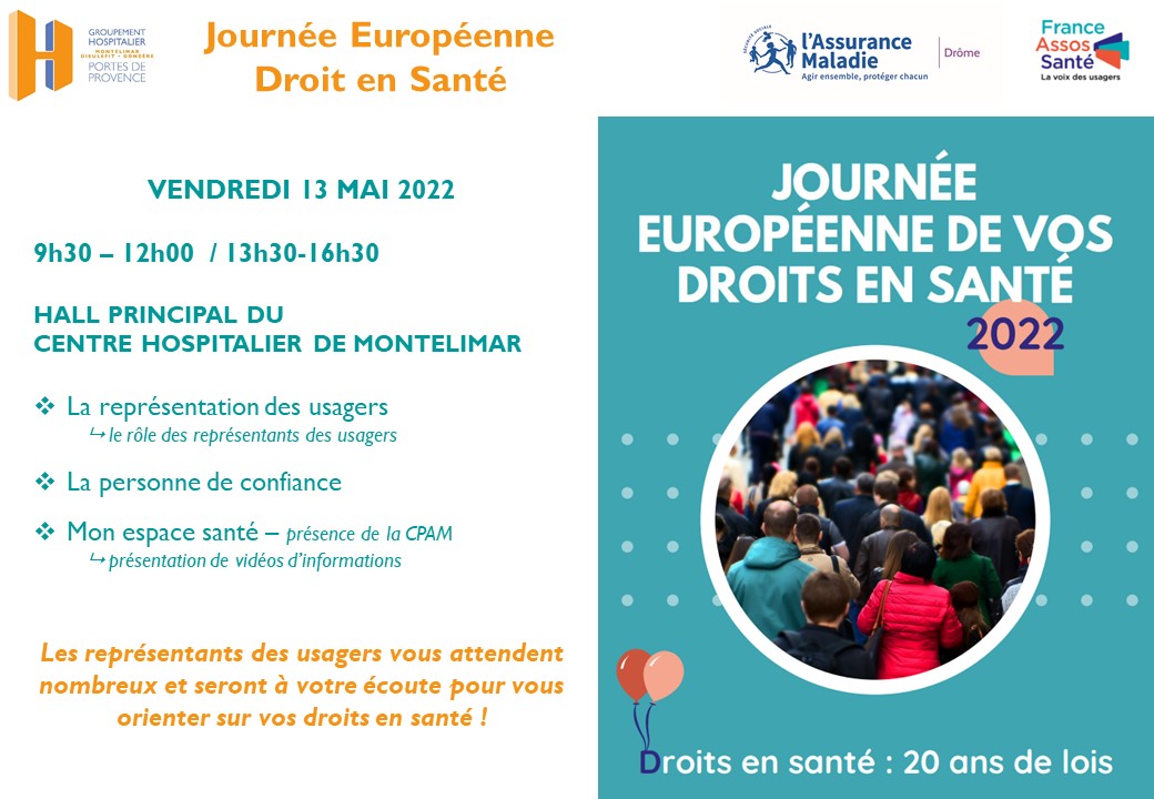 Journée européenne Droit en Santé – 13 mai 2022