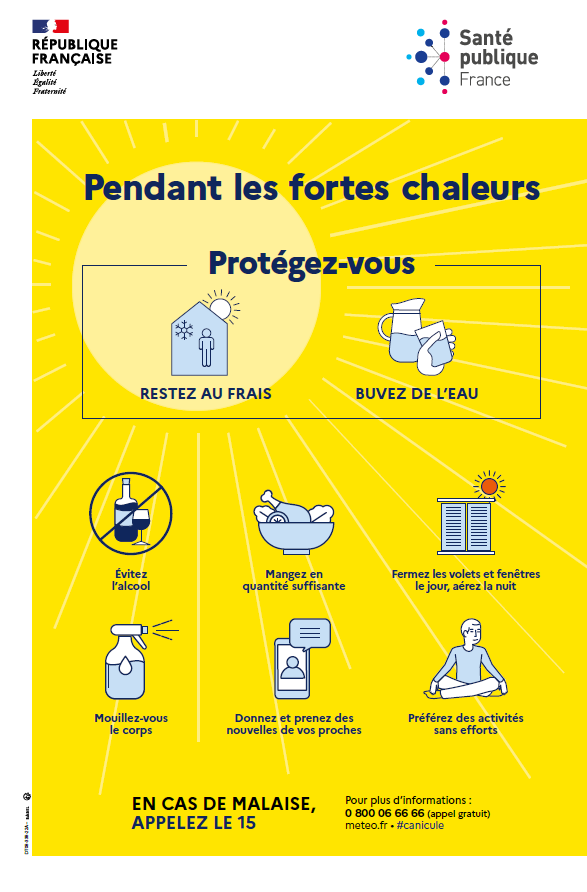 Fortes chaleurs