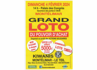 Loto pour la salle des familles en pédiatrie