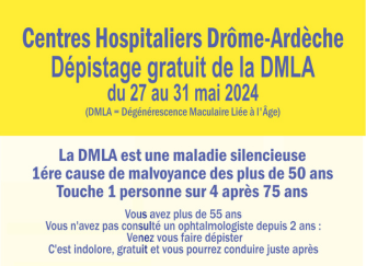 Prévention DMLA – 29 mai 2024