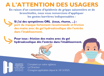 Consignes concernant le port du masque