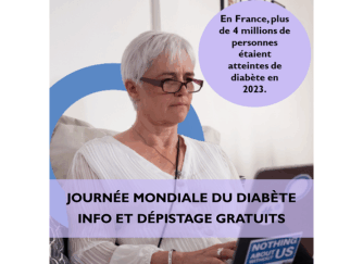 Journée mondiale du diabète : information et dépistage gratuit