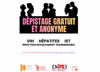 Calendrier 2026 : dépistage gratuit et anonyme VIH HEPATITES IST