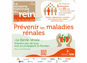 Dépistage gratuit des maladies rénales, le 12 mars 2026