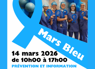 Mars Bleu : stand de prévention et d&rsquo;information le samedi 14 mars 2026