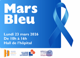 23 mars 2026 – Stand d&rsquo;info dépistage du cancer colorectal