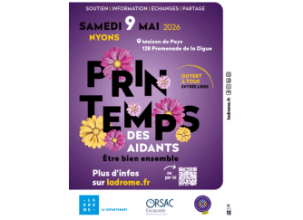 Printemps des aidants – Et si, pour une fois, on prenait soin de vous ?